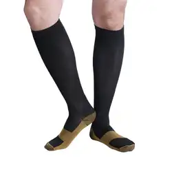 25 пар унисекс Компрессионные носки для мужчин и женщин до колена Анти-усталость ноги для похудения носки оптовая продажа