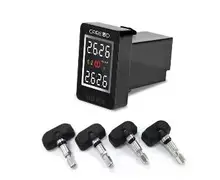 

Hot Sale Car TPMS For Toyota Auto Wireless Tire Pressure Monitoring System 4 Sensors LCD Display Embedded Monitor Inner Sensor