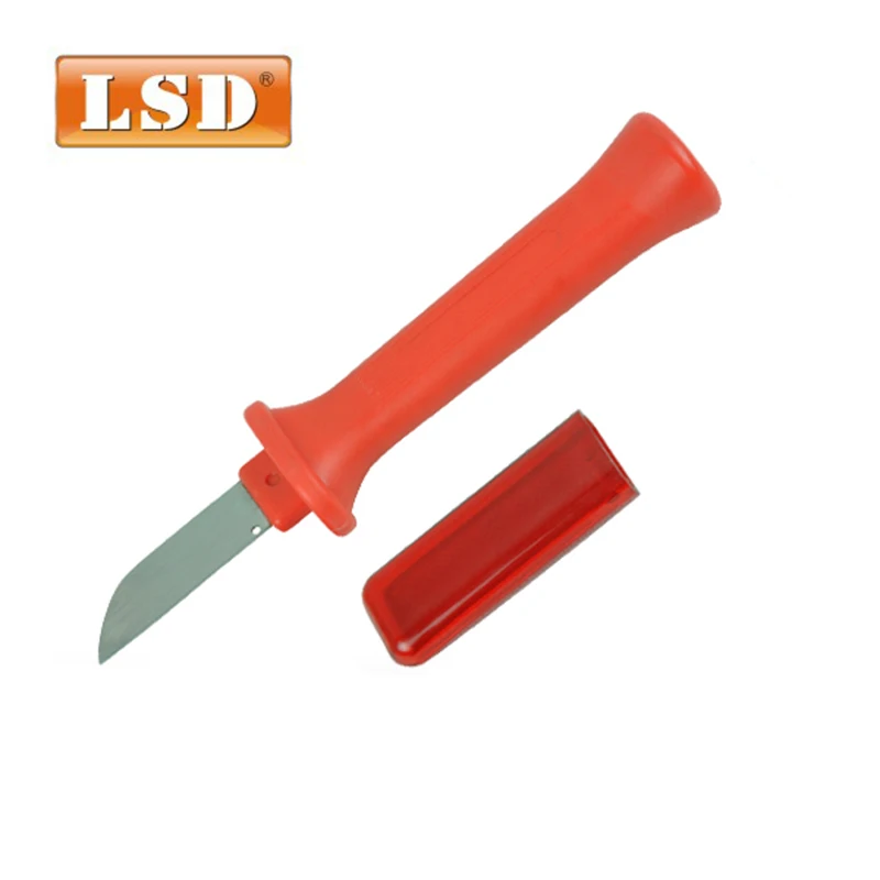 

LS-52 cable cutter knife germany style electrician knife stainless steel 50mm blade cable stripper knife
