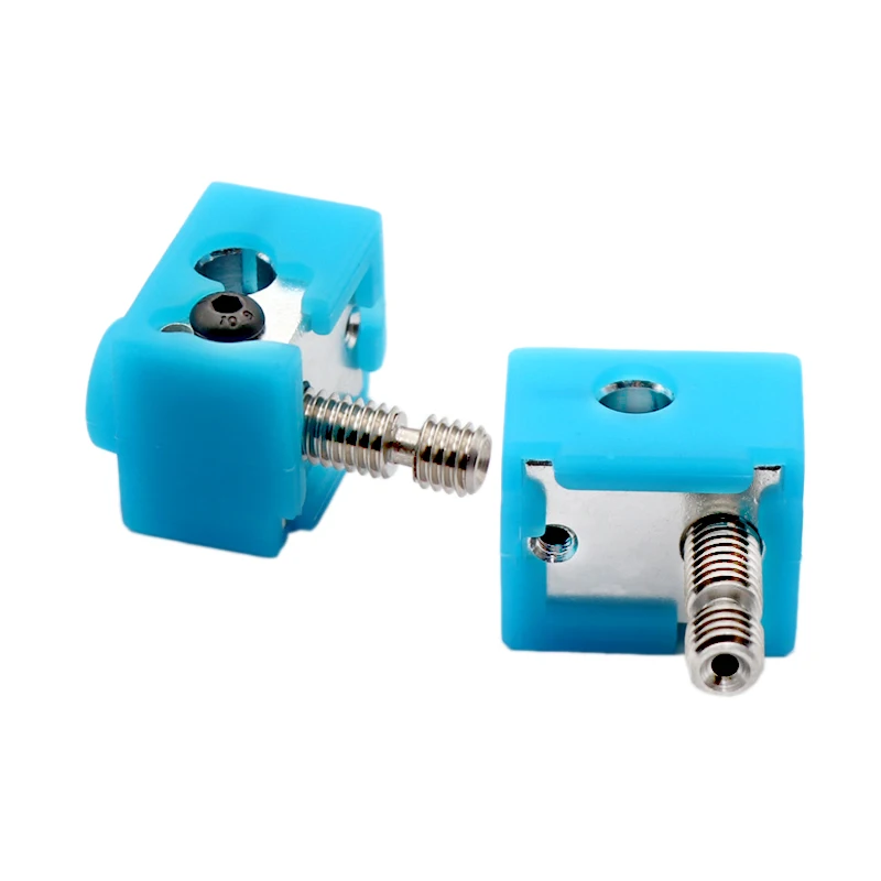 

1PC E3D V6 Heated Block Silicone Sleeve Cover Case Warm Keeping Heat Preservation Cover in Blue ColorFor Reprap 3D Printer Parts