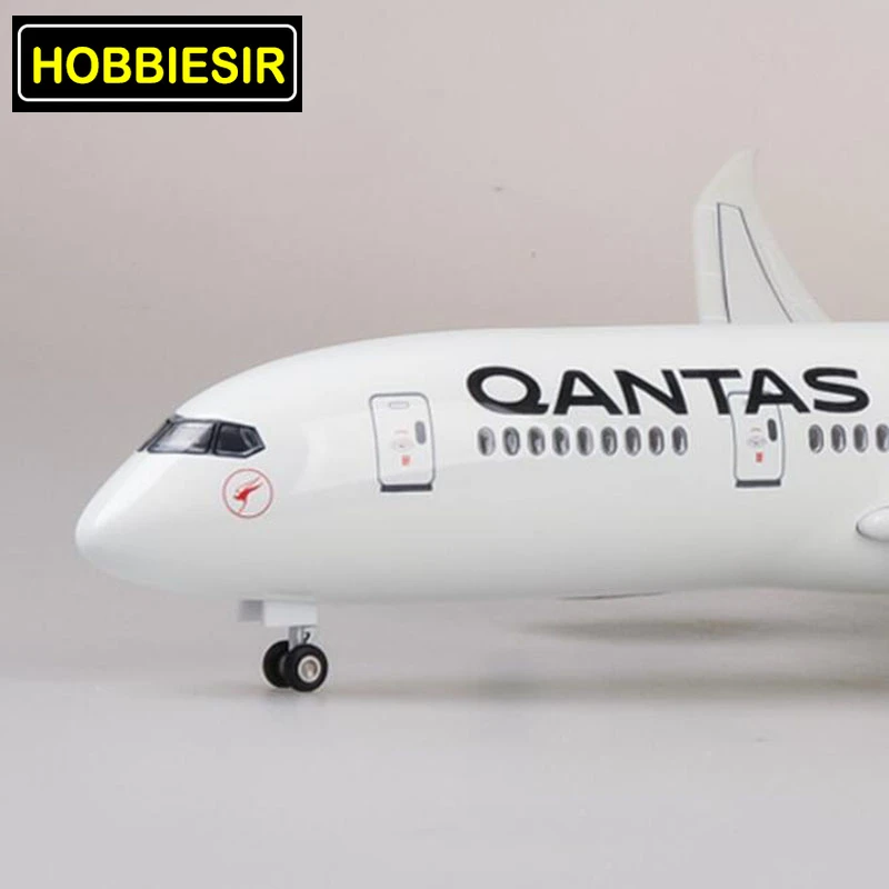 1/130 масштаб 47 см самолет Boeing B787 Dreamliner самолет QANTAS Airways модель самолетов W свет и колеса литье под давлением подарок для детей