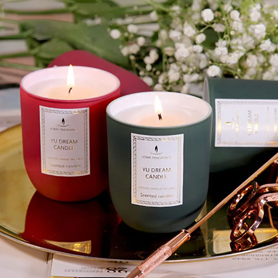 Aroma Natural Oil Creative Party Candle Smokeless Lamp Flame Tea Lights