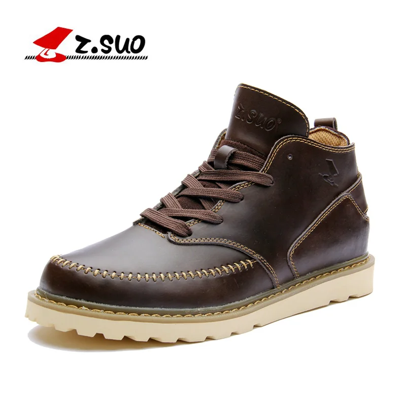 Z Suo font b men s b font font b shoes b font PU autumn and