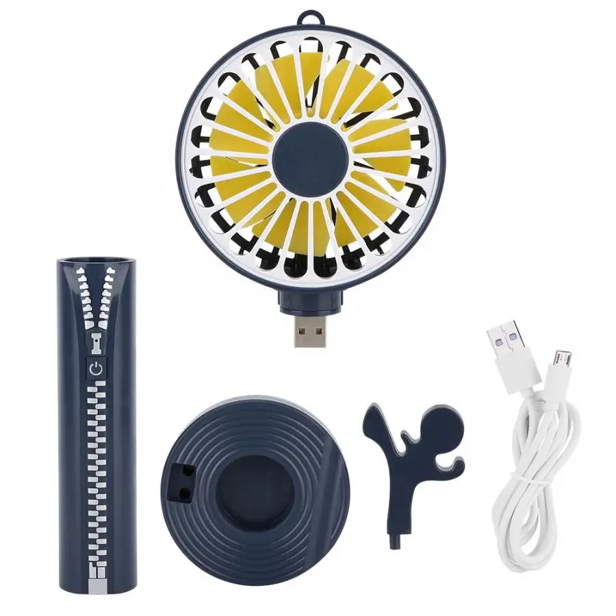 Waaiers ручной вентилятор Свадебный Мини Ручной летний охлаждающий вентилятор на молнии power Bank вентиляторы для домашнего рабочего офиса китайский веер - Цвет: D