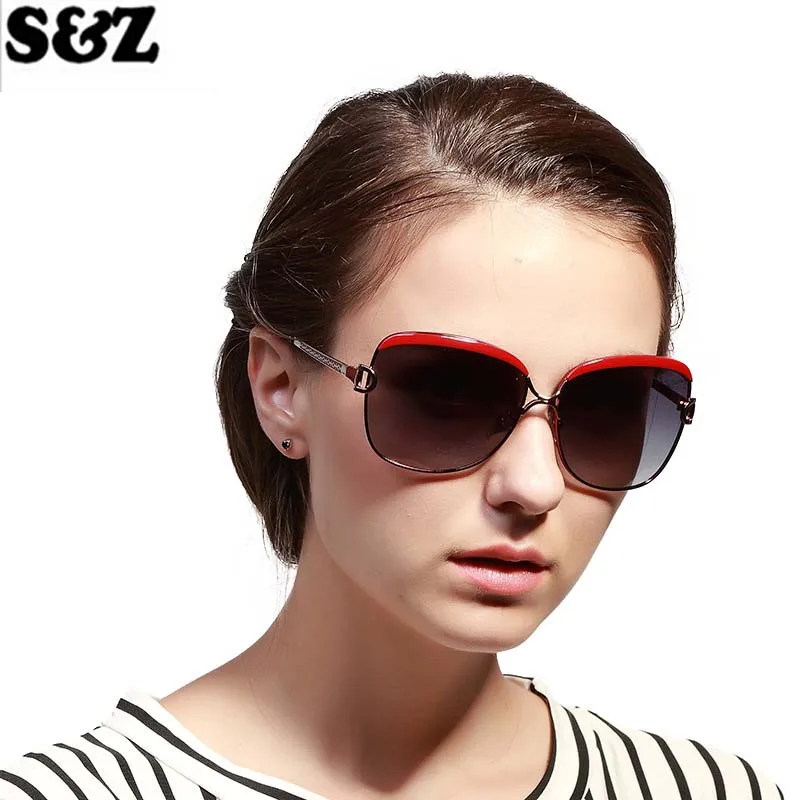 Wholesale Luxury Brand Glasses Women Elegant Sunglasses Ladies anteojos de sol mujer Sunglasses