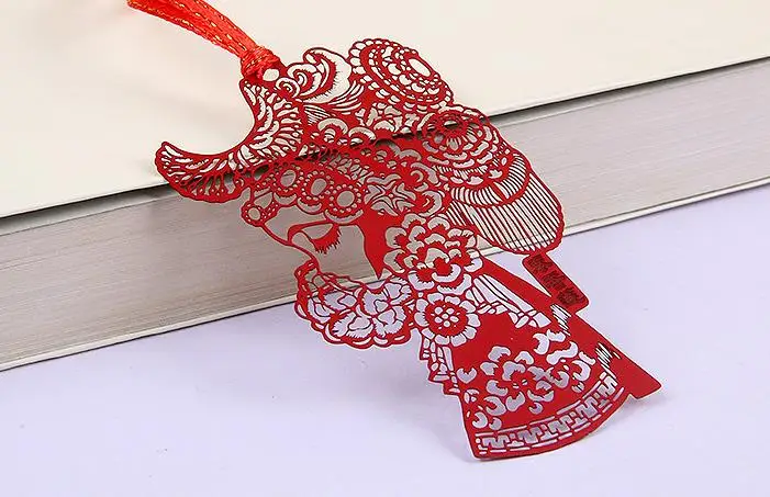 1 шт./лот новых китайских классическая красота металлические закладки для книг милый полые книга маркер канцелярия; школьные