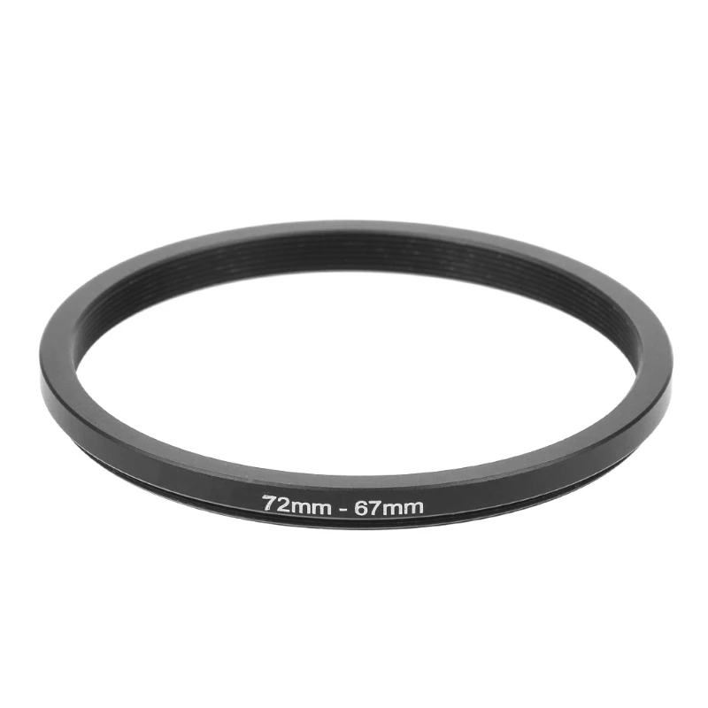 

72mm To 67mm Metal Step Down Rings Lens Adapter Filter Camera Tool Accessory New