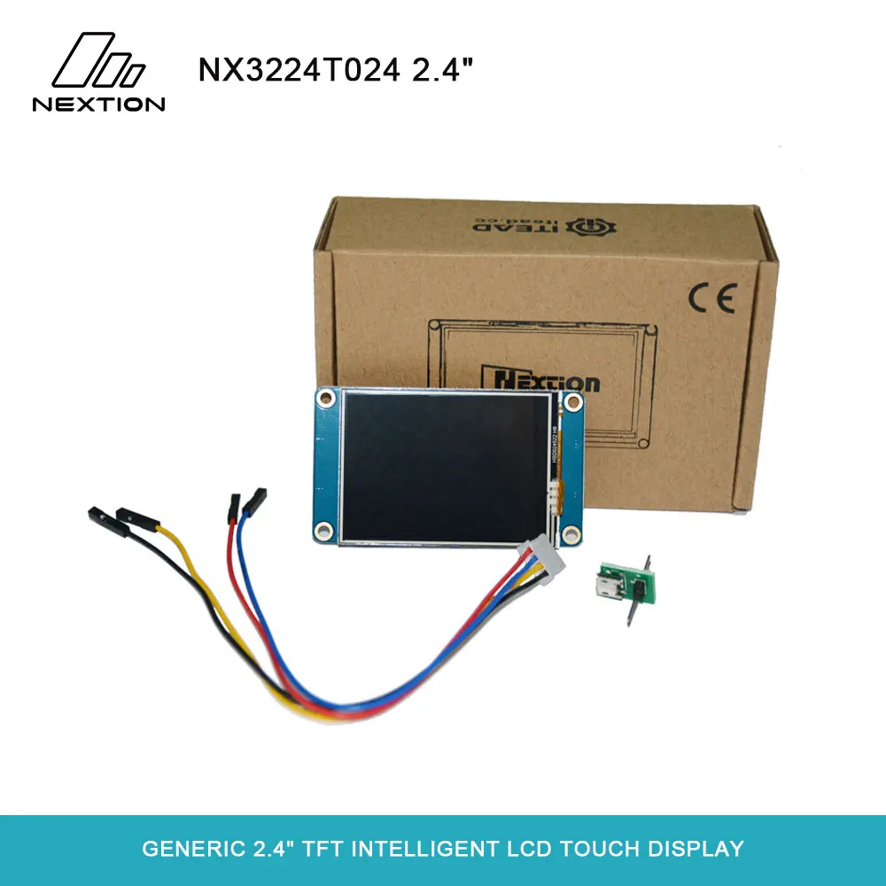 Nextion nx3224t024 2 4 full color hmi intelligent lcd resistive touch