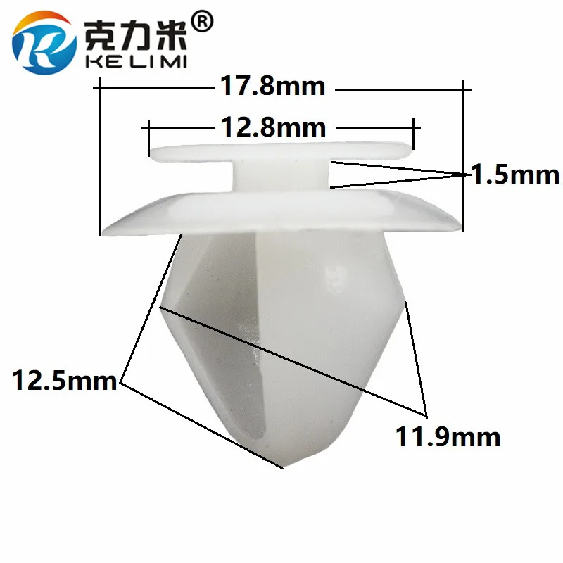

1630 Car door panel trim moulding Fastener Retaining clips FOR Peugeot CITROEN