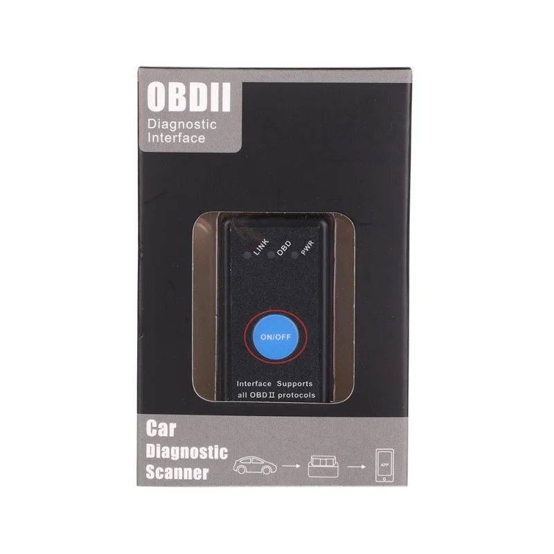 Супер Мини V1.5 ELM327 Bluetooth 4 0 OBD2 OBDII автомобильный диагностический инструмент сканер