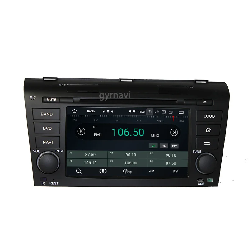Flash Deal for mazda 3 2004-2009 Android 8.0 Octa core PX5 car dvd gps with 4G RAM 32G ROM wifi 4g usb auto Multimedia 2
