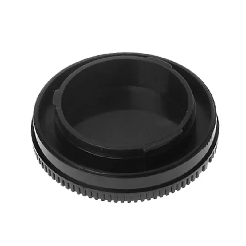 Задняя крышка объектива Крышка камеры Анти-пыль 60 мм E-Mount защита пластик черный для sony A9 NEX7 NEX5 A7 A7II - Цвет: 2