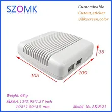 Маленькие электрические пластиковые карт ic smart Корпус коробки (1 шт.) 105*100*35 мм корпус электроники переключателя, электронный ящик