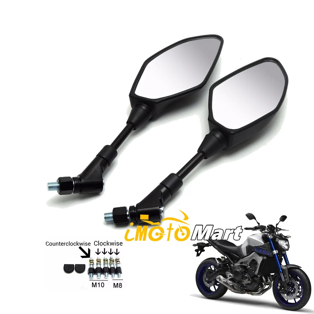 

Motorcycle Rear View Side Mirrors For Yamaha MT-09 FZ-09 MT-07 FZ-07 MT 09 07 YZF R25/R3 2013 2014 2015 2016 For Ducati KTM