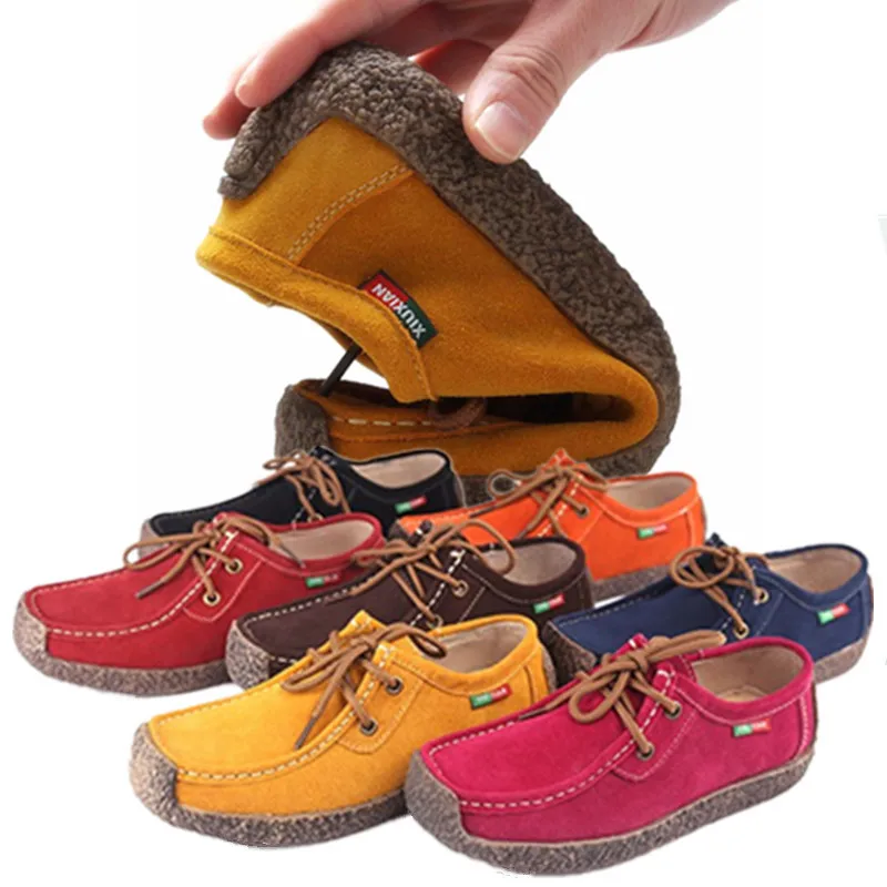 

2018 new leather soft bottom peas shoes women's wild casual flat shoes large size women's single autumn.