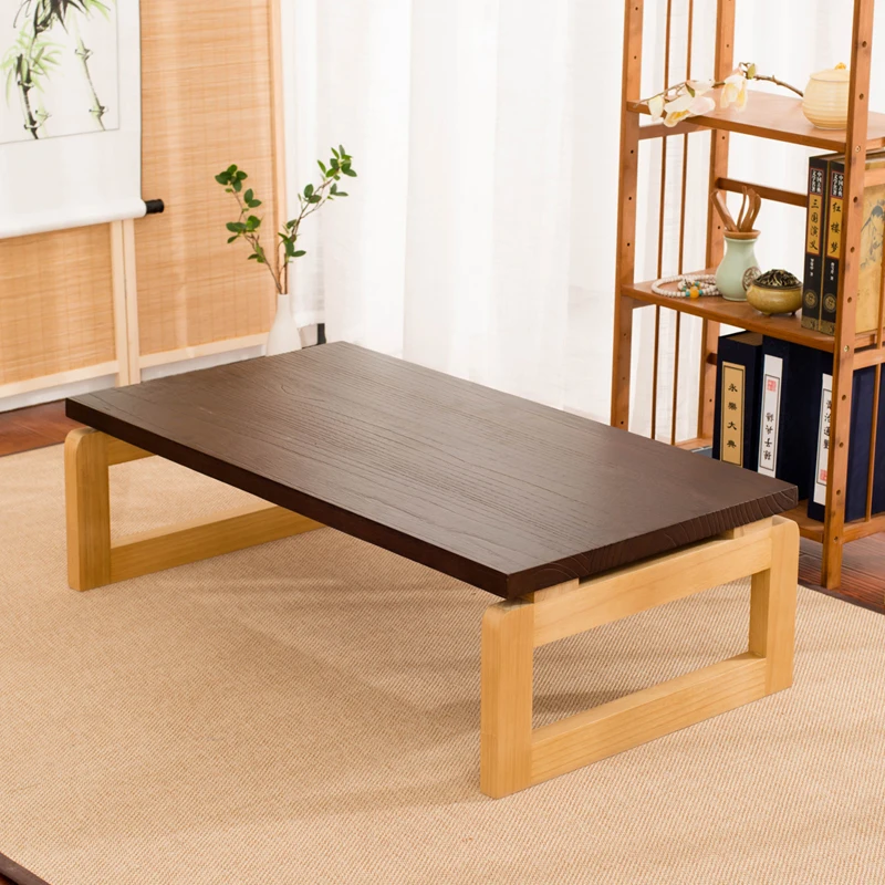 Modern Style Coffee Table Wooden Legs Foldable Rectangle 110/120cm
Multi-function Wood Tea Table for Living Room Cocktail Table