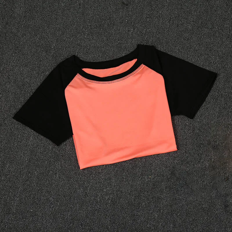 New hot fitness yoga clothes ladies quick dry running short sleeve sports bodybuilding short-sleeved T-shirt wholesale New hot fitness yoga clothes ladies quick dry running short sleeve sports bodybuilding short-sleeved T-shirt wholesale