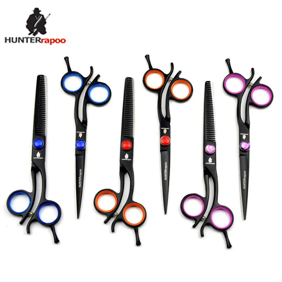 

HUNTERrapoo 30% Off Stainless Steel 440C Beauty Hair Scissors For Hairdressing HT9168 DIY Scissors For Housewife Hair Styling