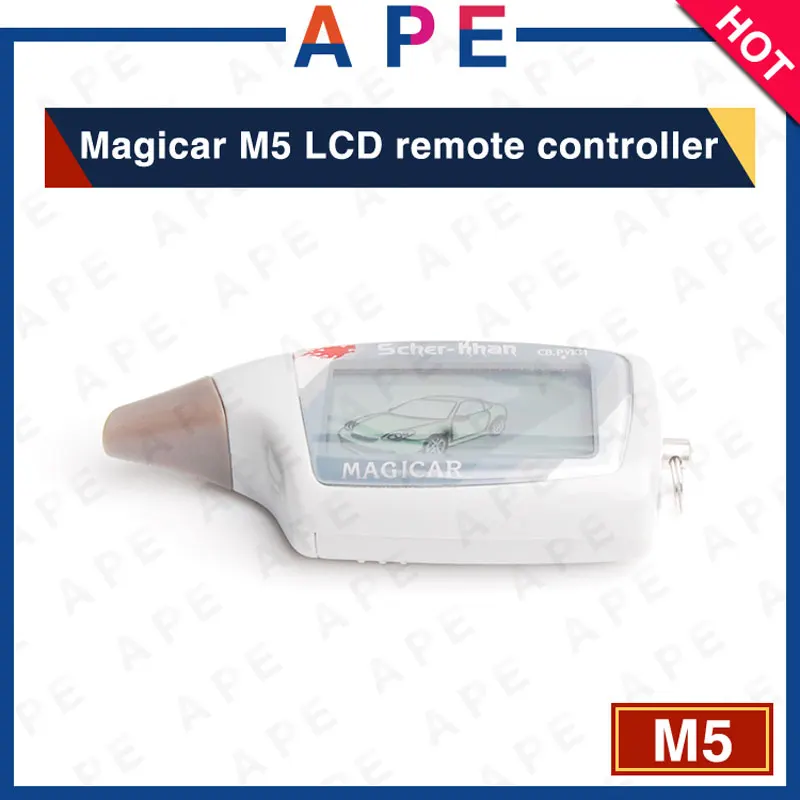 imágenes para Envío Gratis scher-khan 5 Mando a distancia LCD de Alarma de Coche de Dos Vías para Sher Khan Magicar 5 Coche Solo Llavero Llavero Remoto M5 imágenes para Envío Gratis scher-khan 5 Mando a distancia LCD de Alarma de Coche de Dos Vías para Sher Khan Magicar 5 Coche Solo Llavero Llavero Remoto M5