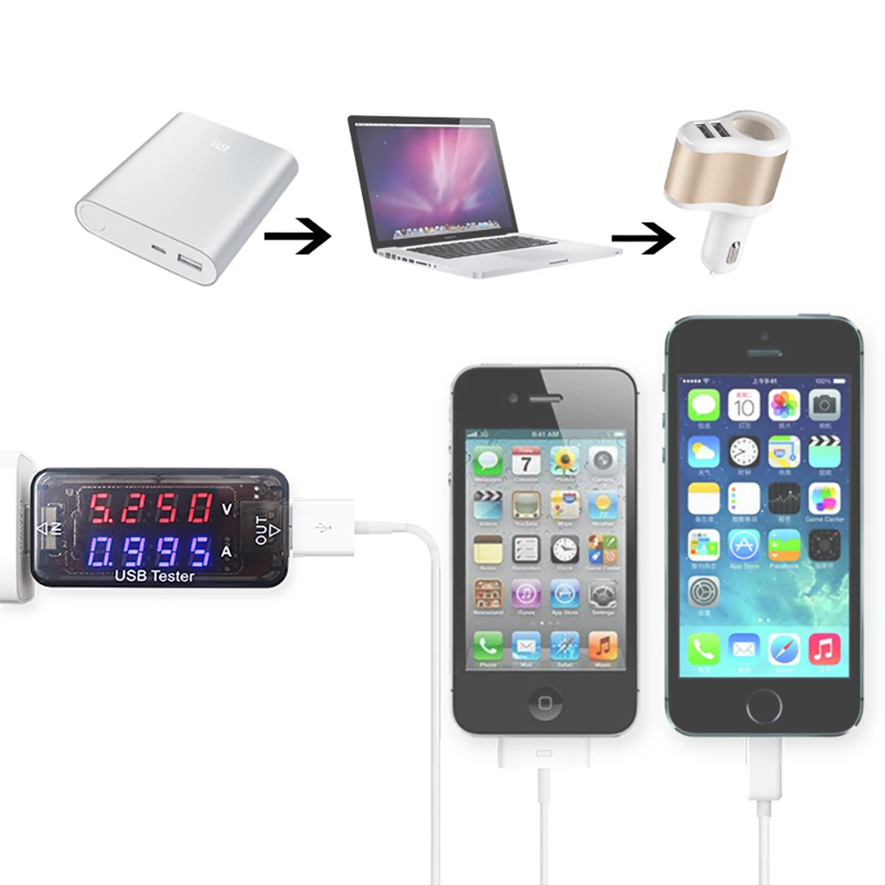 USB тестер 4 цифры дисплей DC Цифровой вольтметр Amperimetro измеритель напряжения тока