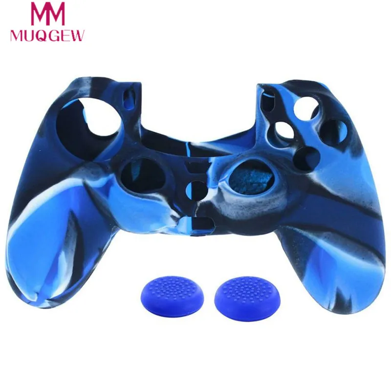 

MUQGEW 1PC Silicone Case Cover +2PC Rocker Cap For Playstation PS4 Controller Wholesale & Drop Shipping