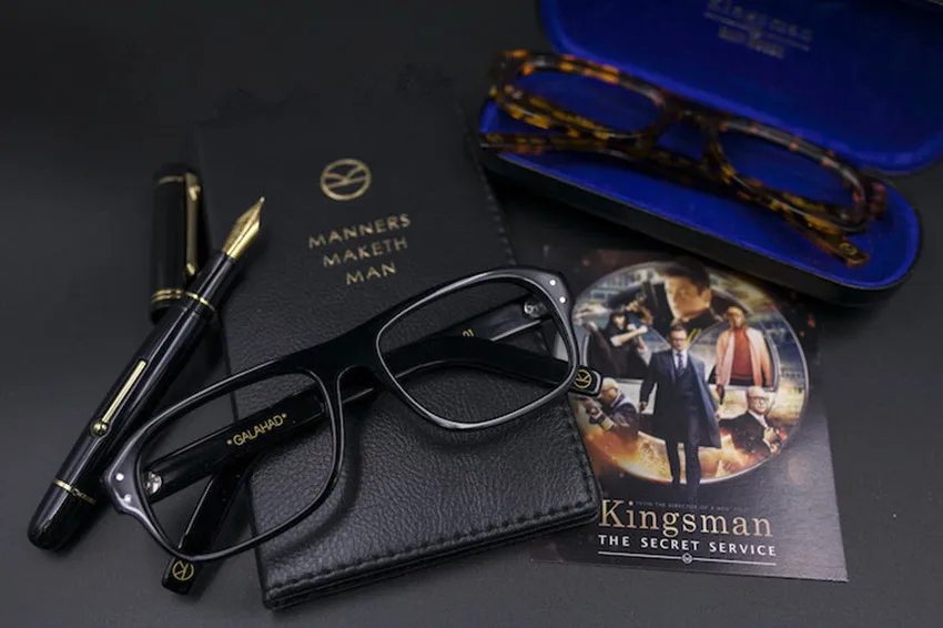 Фильм Kingsman золотой круг Секретная служба Косплей-очки солнцезащитные очки индивидуальный подарок