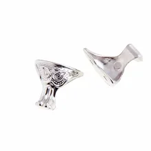 8 шт. Подарочная коробка для ювелирных изделий Деревянный ящик Декоративные ножки Угловой протектор 29x25 мм