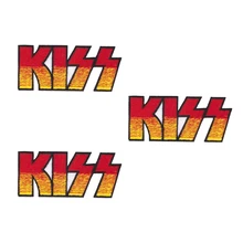 Классический английский вышивка Поцелуй патчи утюг на заплаты значки, погоны, нарукавники, частный настраиваемый