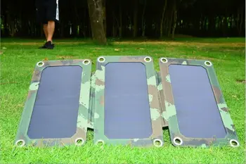 

ESUNPOWER 20W 5V Outdoor Solar Power Bank Sunpower Solar Panel Charger Camping Charger for Mobile Phone