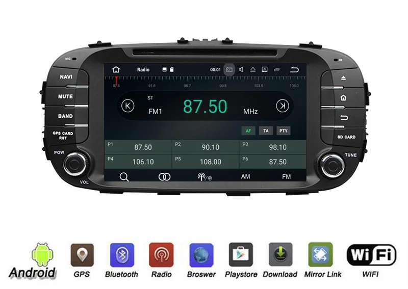 Flash Deal YESSUN For KIA Soul 2014~2017 Android Car GPS Navigation DVD player Multimedia Audio Video Radio Multi-Touch Screen 1