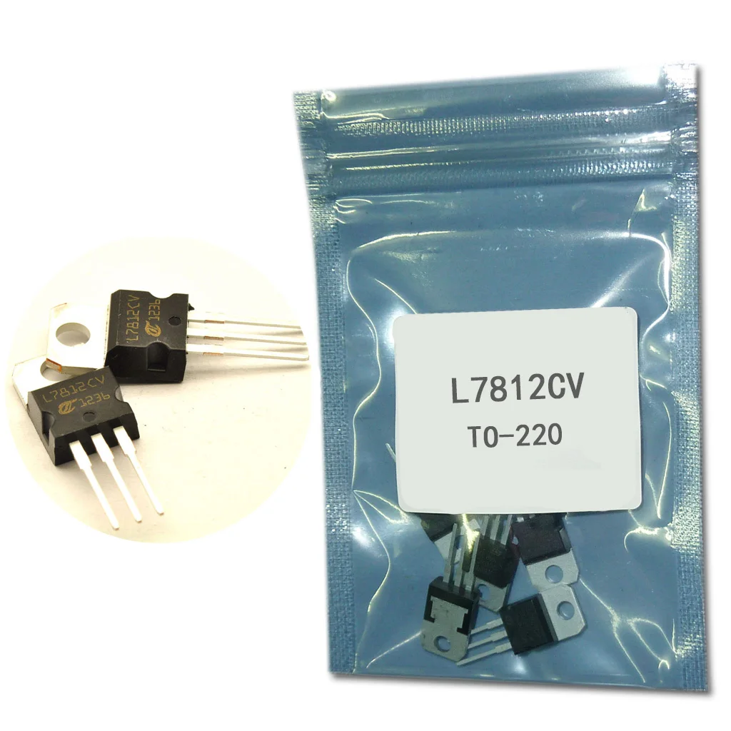 10 шт. регулятор напряжения L7812CV TO-220 Mosfet трехклеммный L7812 TO220 | Электронные