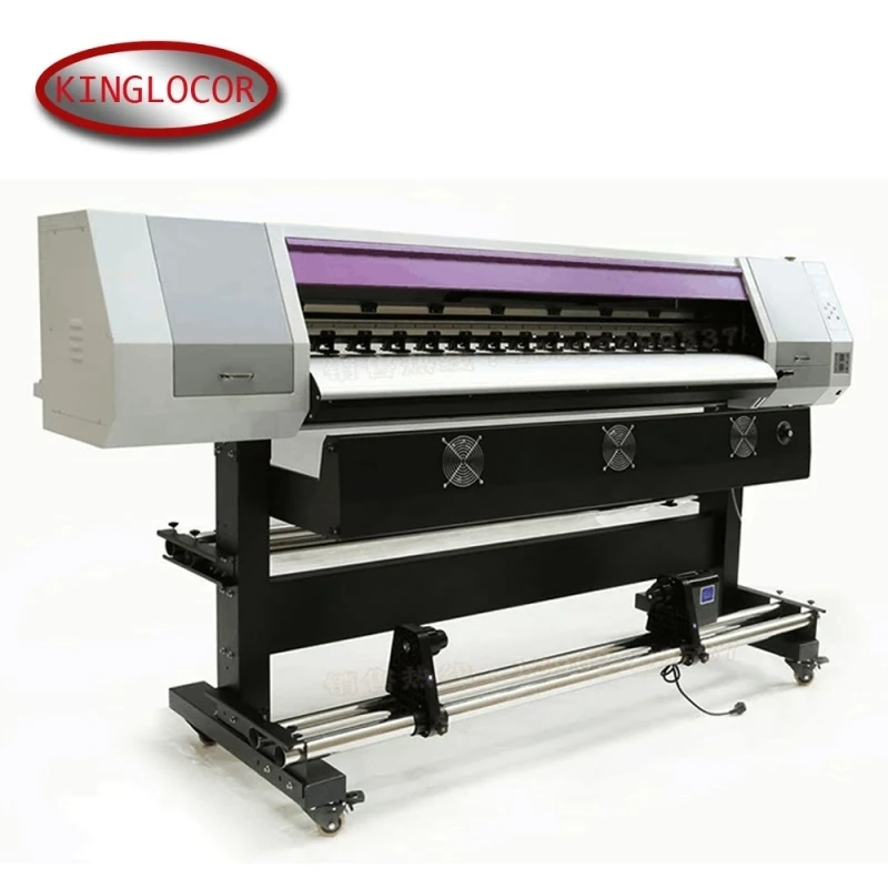 2160 точек/дюйм высокое разрешение на водной основе чернильная печатная машина программное обеспечение с подсветкой холст эко сольвентный принтер большой формат