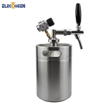 Нержавеющая Мини Ворчун Спирс пиво копье с регулируемым краном кран с СО2 инжектор Премиум для 3.6л 4л 5л пиво Ворчун