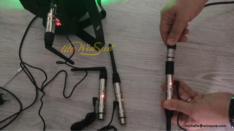 dmx xlr 3pin 5pin signal cable  for console controller lighting fixture wireless dmx transmitter receiver no delay (2)