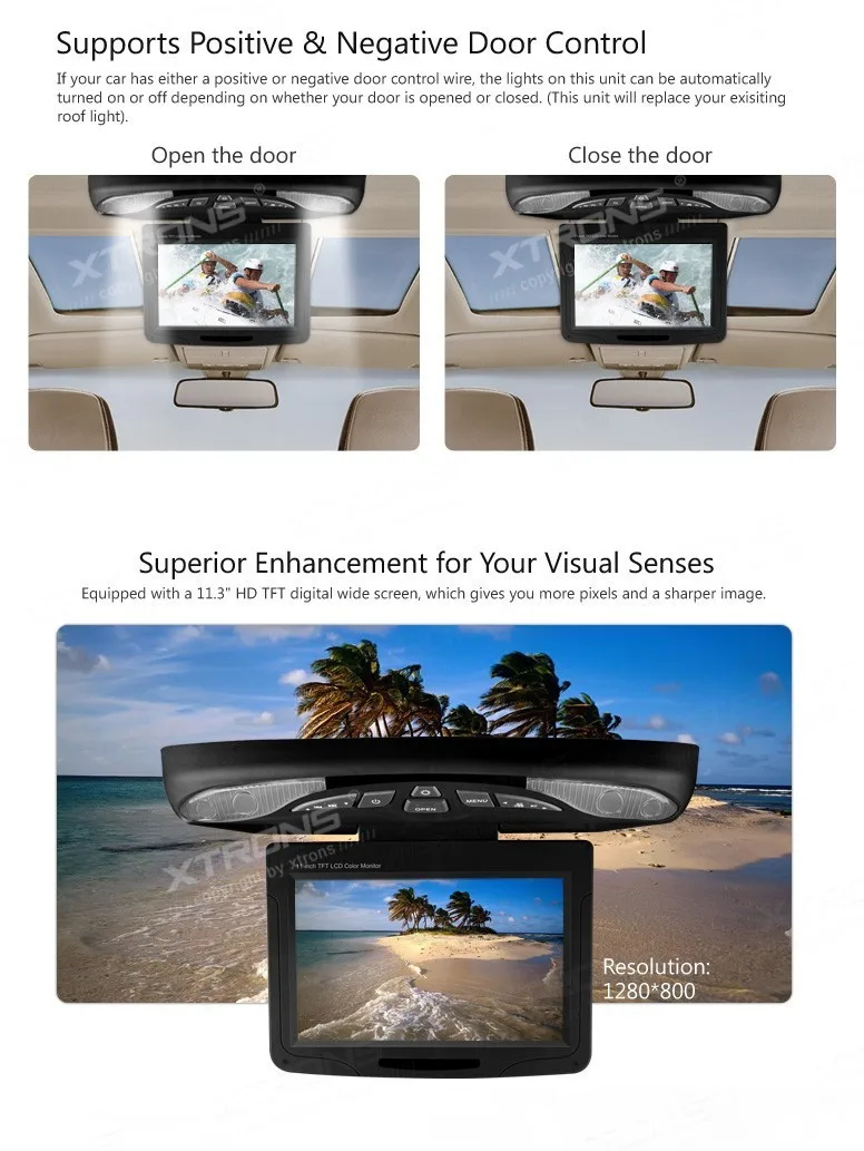 Sale 11.3" HD Car Flip Down Monitor Roof Mounted DVD Player ,1280*800 Rotating Screen 270 Overhead Ceiling Monitor DVD USB SD Game 3 Sale 11.3" HD Car Flip Down Monitor Roof Mounted DVD Player ,1280*800 Rotating Screen 270 Overhead Ceiling Monitor DVD USB SD Game 3