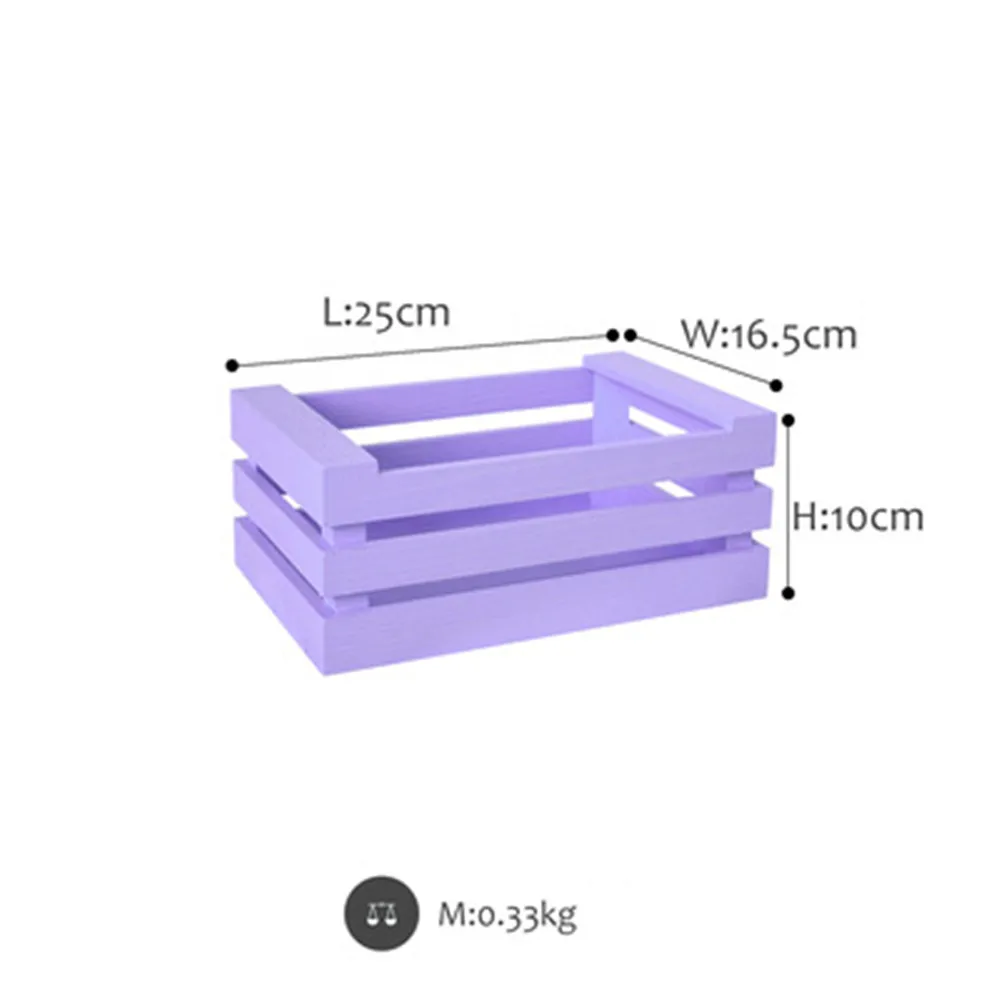 Скандинавский деревянный полый поднос для хранения, шикарный Ins фруктовый торт, десертная тарелка, современный конфетный цвет, ювелирный поднос, Домашний Настольный Декор - Цвет: S-purple