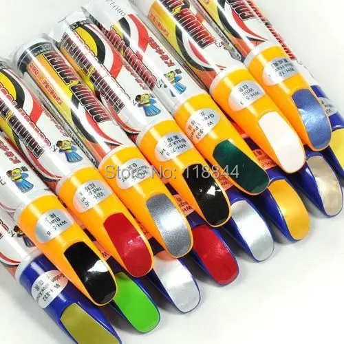 Hot 1Pcs Pro Mending Car Remover Scratch Repair Paint Pen Clear 39colors For Choices Hyundai VW Mazda Toyota Free Shipping