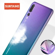 Suntaiho 3D Carbon Fiber Rear Screen Protector for Huawei nova3i P20 mate10 Pro Honor 10 note10 Back Cover Protective Guard Film Suntaiho 3D Carbon Fiber Rear Screen Protector for Huawei nova3i P20 mate10 Pro Honor 10 note10 Back Cover Protective Guard Film