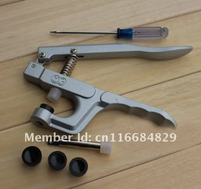 

T3 / T5 / T8 resin plastic snap fastener installation tools teamed up with button pressure clamp pliers hand pressure machine