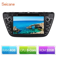 Seicane 8″ Car Android 8.0 Radio DVD GPS Navigation System For 2013 2014 2015 Suzuki S-Cross SX4 With HD 1024*600 Touch Screen