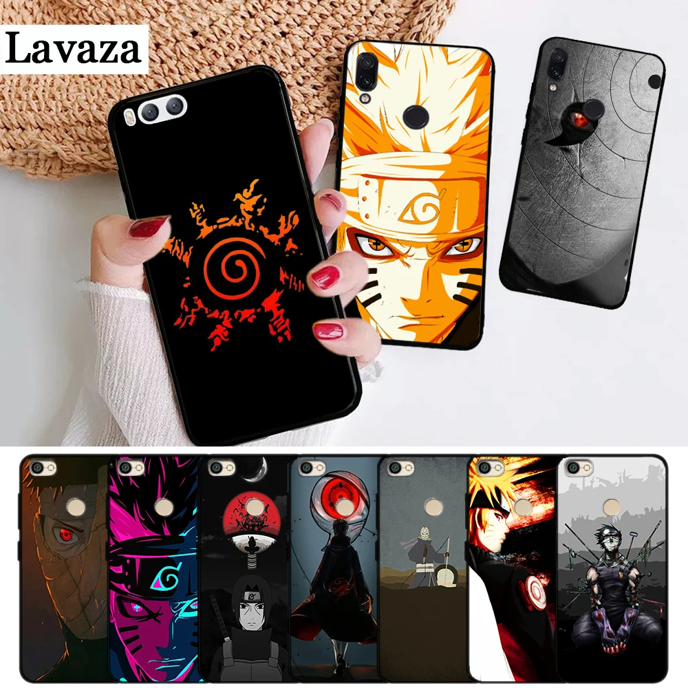 

Lavaza Naruto Uchiha Obito Originalblack Silicone Case for Xiaomi Redmi 4A 4X 5A 5 Plus S2 6 6A Note 4 7 Pro Prime