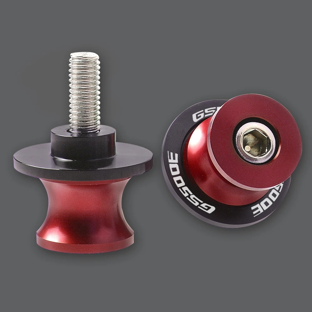 Для SUZUKI GS500E GSE500 GS 500E 1994-1998 1995 1996 1997 1998 8 мм Алюминий SwingarmSliders мотоцикл стойка для катушки винты