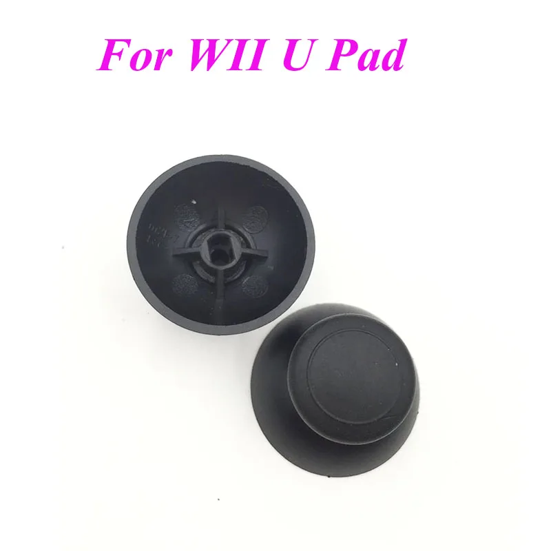 

30PCS Replacement Part Black Thumbstick Analog Stick Cap For Nintendo WII U Pad Joystick Button