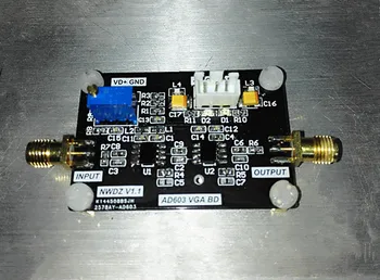

Wideband amplifier programmable amplification variable amplifier AD603 module -20~60D range 90M bandwidth