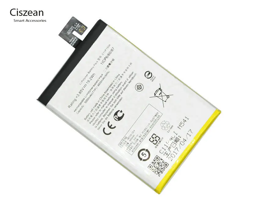 Ciszean 5 шт./лот C11P1508 Сменный аккумулятор для телефона Asus Zenfone Z010AD C550KL Z010DA Z010DD 5000 5000Z