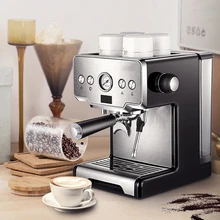 ITOP CRM3605 ekspres do kawy ekspres do kawy półautomatyczny typ pompy Cappuccino mleko Bubble Maker 15bar włoski ekspres do kawy
