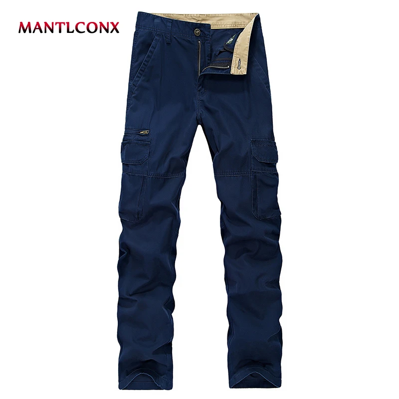 MANTLCONX 2019 Army Military Pants Cotton Many Pockets Pants Man Casual Trousers Plus Size 40 42 44 Brands Men Trousers Spring MANTLCONX 2019 Army Military Pants Cotton Many Pockets Pants Man Casual Trousers Plus Size 40 42 44 Brands Men Trousers Spring