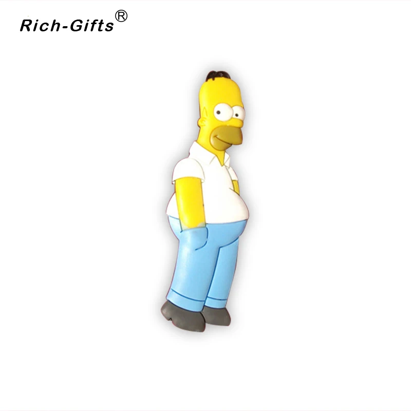 

Customized OEM/ODM Promotional Gifts With Your Logo Eco-Friendly Fridge Magnets Souvenir The Simpsons 1000PCS/Lot (RC-US)