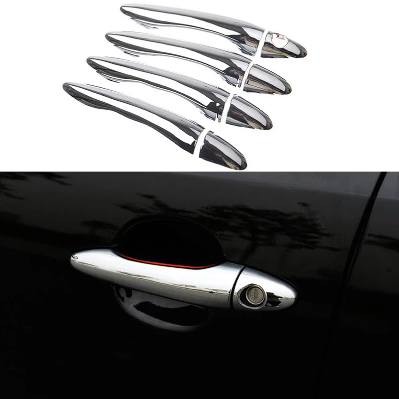 

Door handle cover door handle protector for KIA SPORTAGE R 2010 2011 2012 2013 2014 abs chrome 4pcs per set car auto accessories