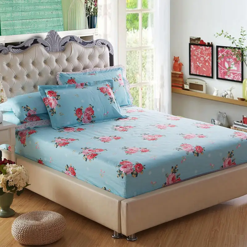Хлопок простыня наматрасник льняные простыни для кровати Твин Полный queen king size 120/140/160X200 см couvre lit colcha de cama